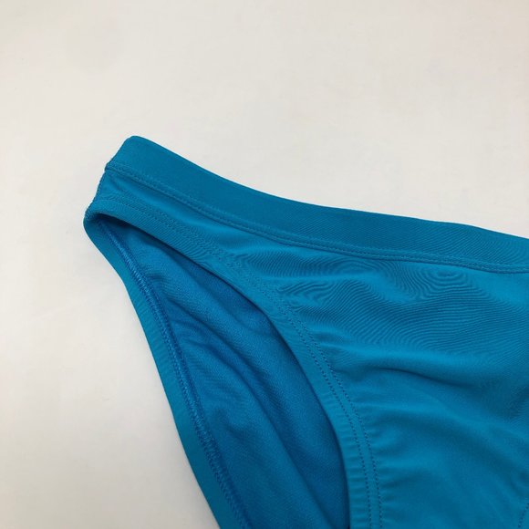 Nike Women's Light Blue Solid Sport Bikini Bottom Size Large - Picture 3 of 11